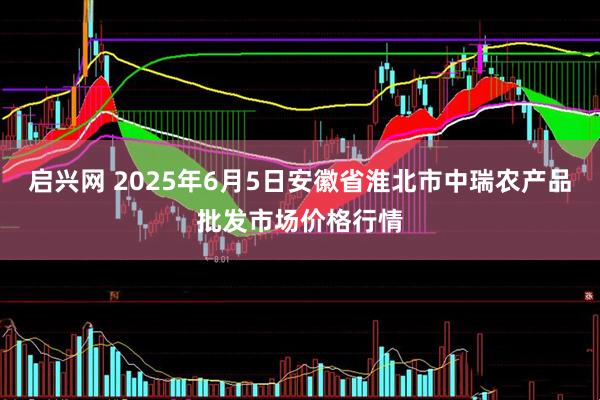 启兴网 2025年6月5日安徽省淮北市中瑞农产品批发市场价格行情