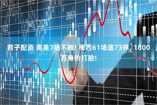 君子配资 南美7场不败! 梅西61场造73球, 1800万身价打脸!
