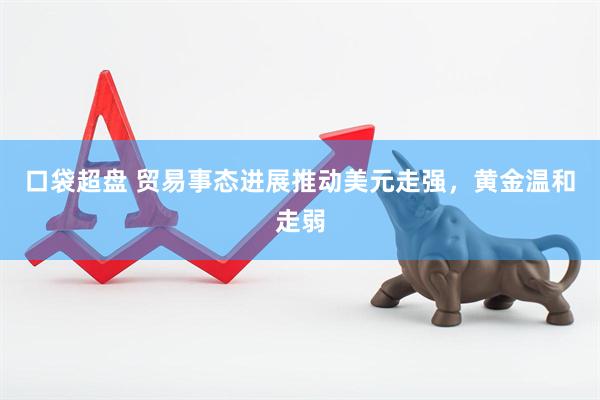 口袋超盘 贸易事态进展推动美元走强，黄金温和走弱