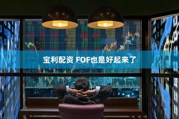 宝利配资 FOF也是好起来了